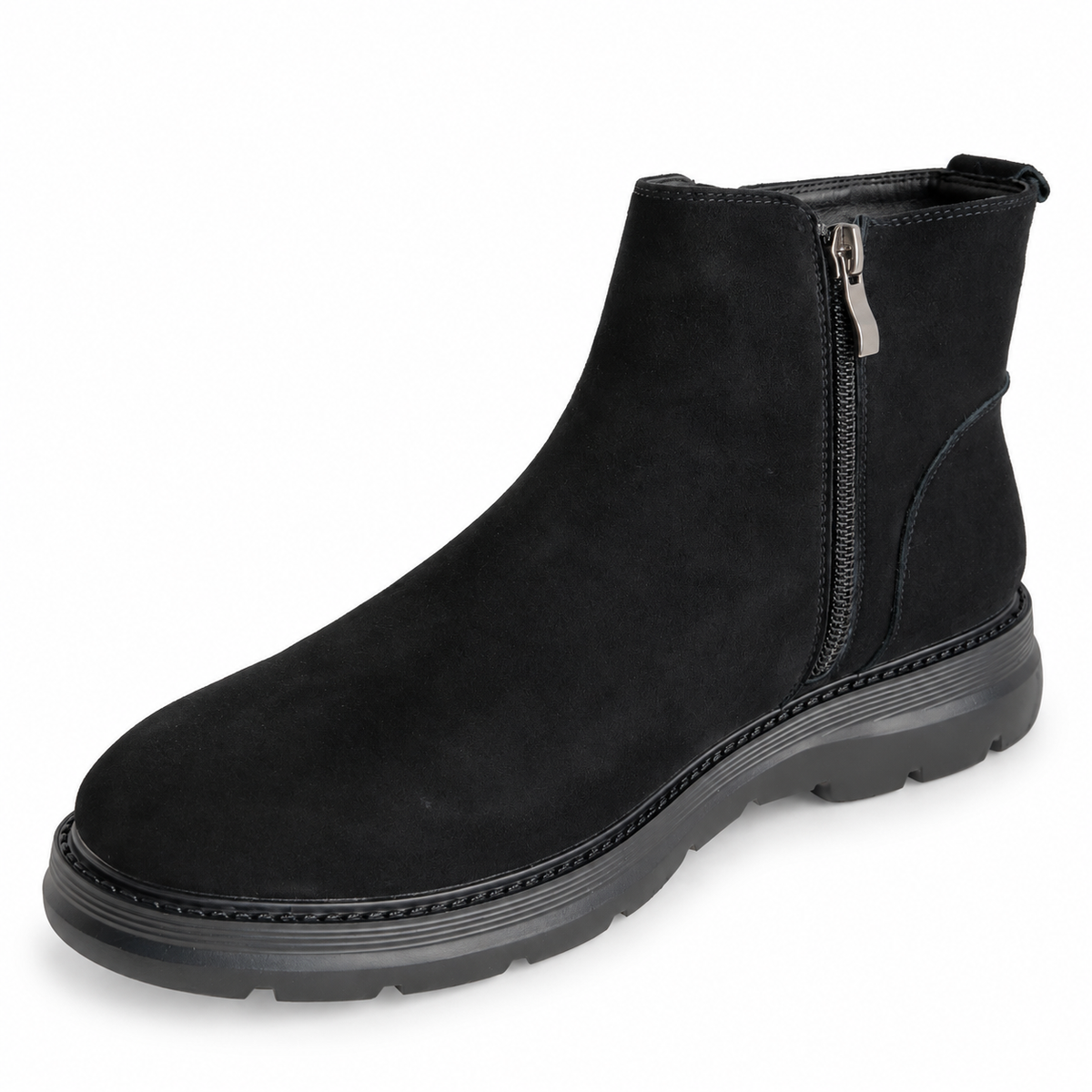 Ghete Casual Bărbați Eldemas Z190360-1C Negru – vedere 8