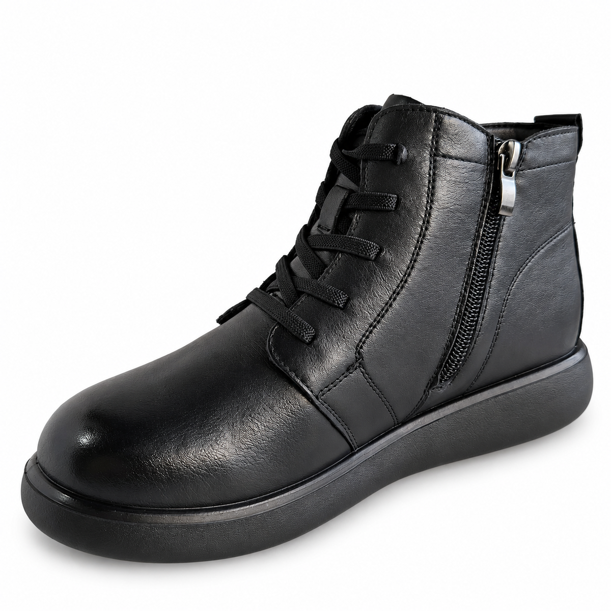 Ghete Casual Damă Formazione M8717 Negru – vedere 8