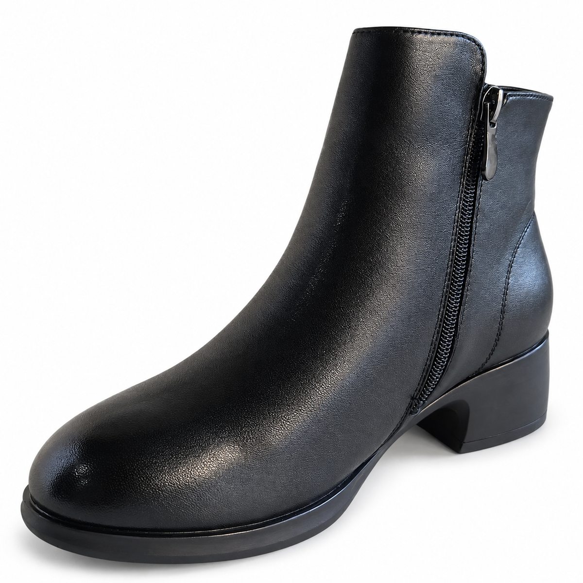 Ghete Casual Damă Formazione 26122 Negru – vedere 8