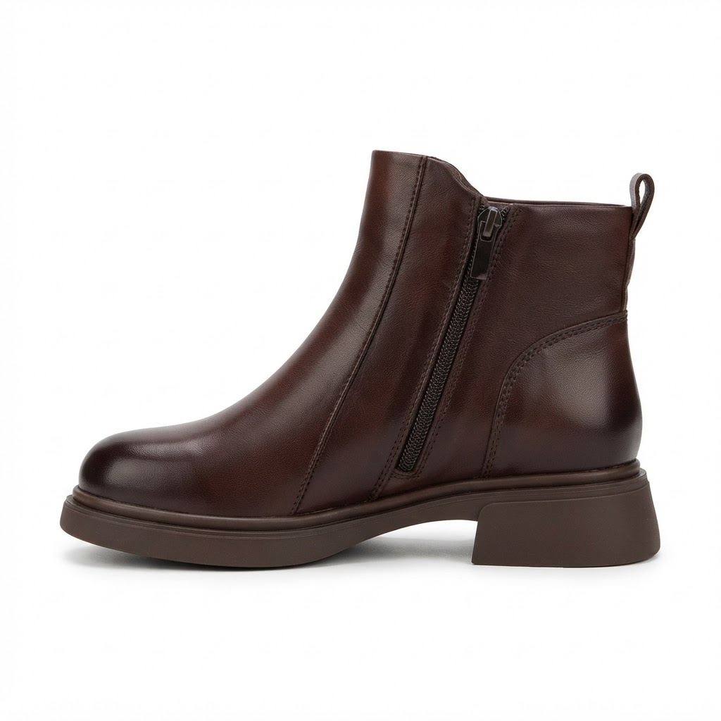 Ghete Casual Damă Formazione M5295 Maro – vedere 9