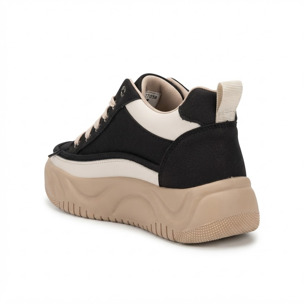 Pantofi Sport Damă Franco Gerardo 77038 Negru – vedere 9