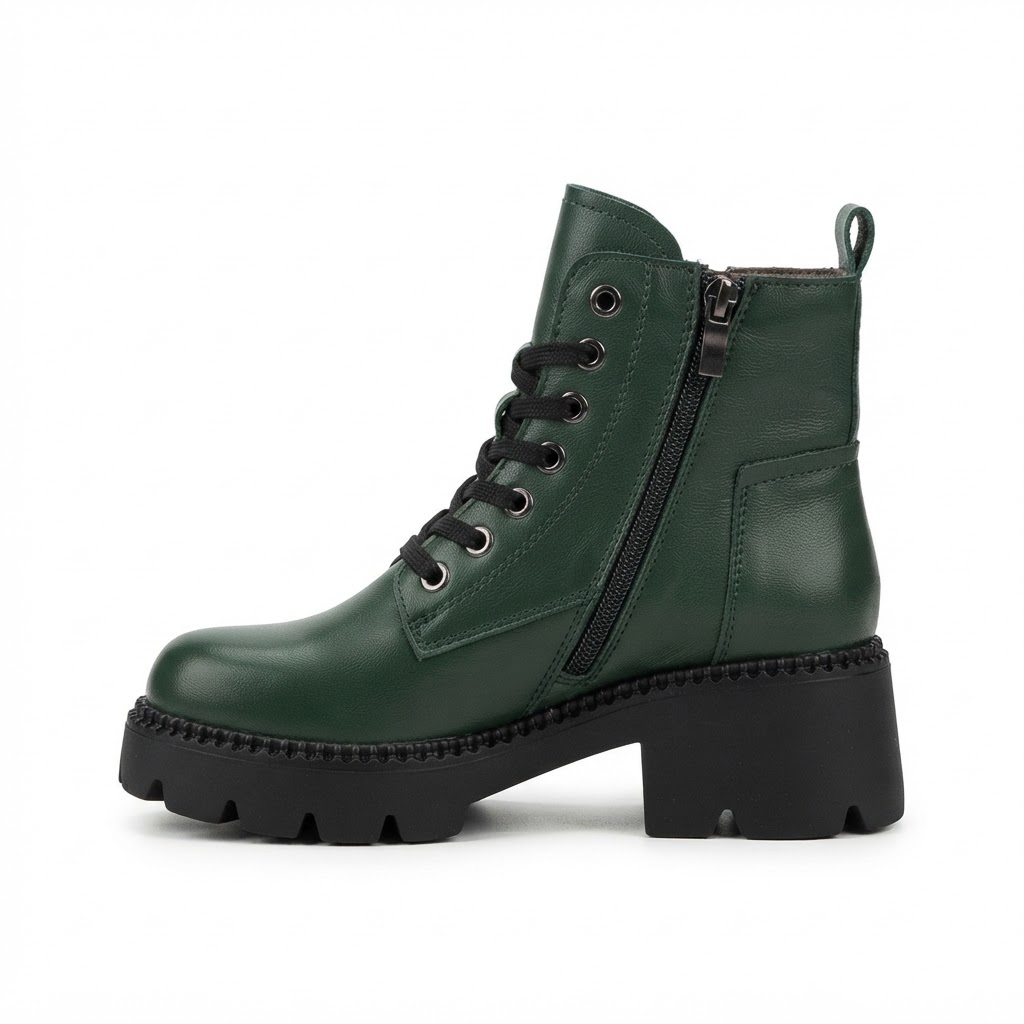 Ghete Casual Damă Formazione 8099 Verde – vedere 9