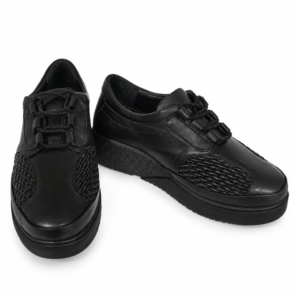 Pantofi Casual Damă Dogati 011 YN-2035 Negru – vedere 9