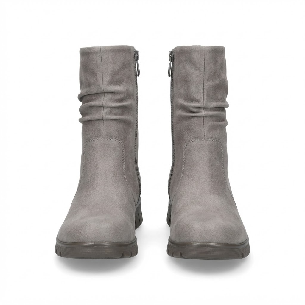 Ghete Casual Damă Caprice 26455-45 334 Taupe Nubuc – Piele Naturală – vedere 9