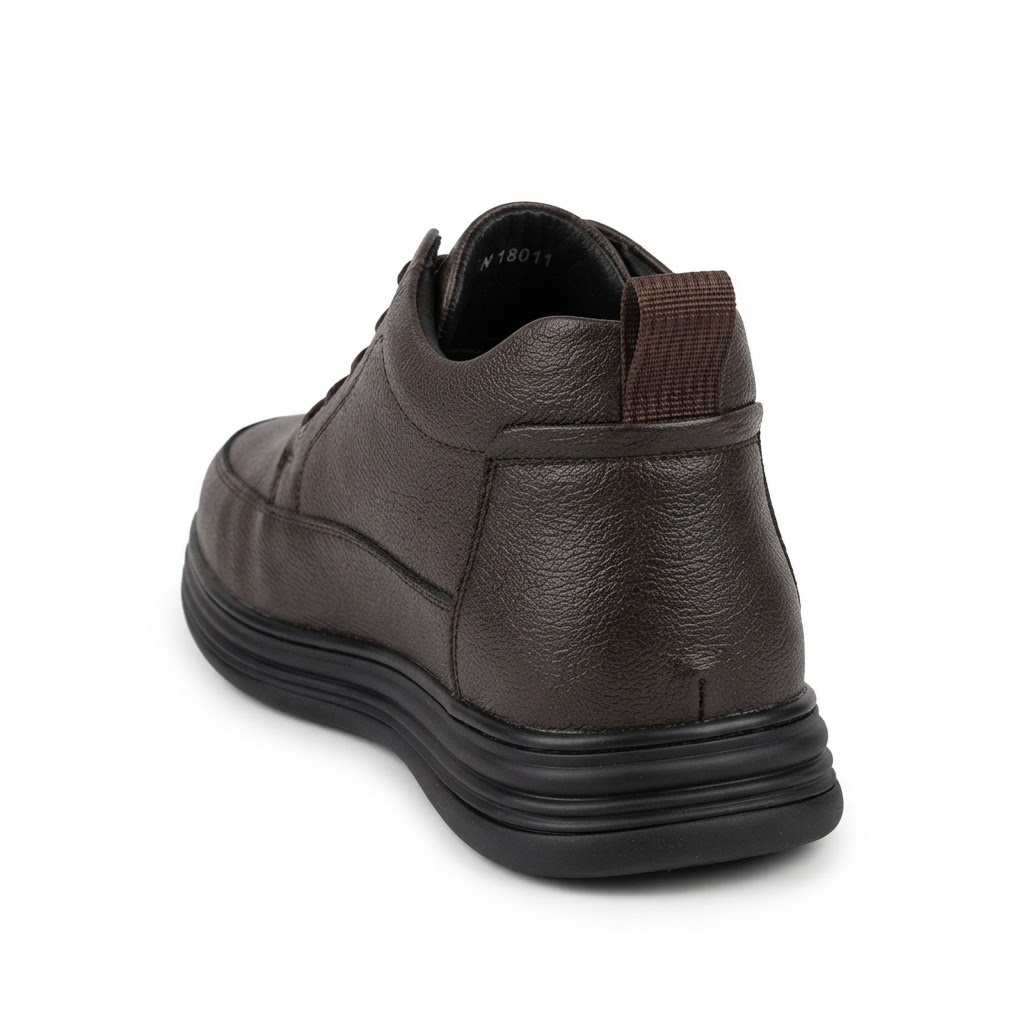 Ghete Casual Bărbați Mels M18011 Maro – vedere 9