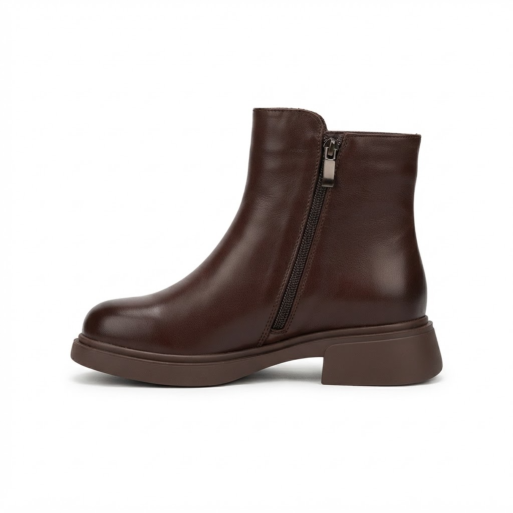 Ghete Casual Damă Formazione M5293 Maro – vedere 9