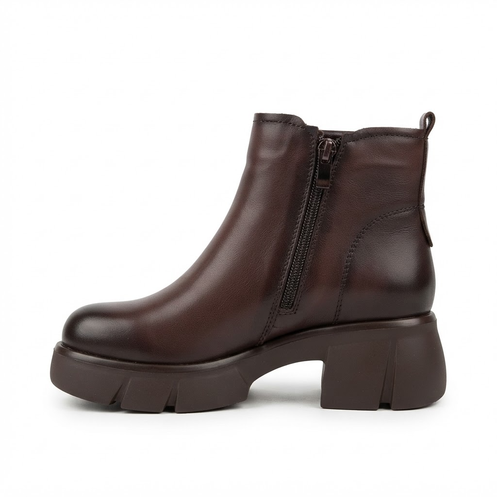 Ghete Casual Damă Formazione 9257 Maro – vedere 9