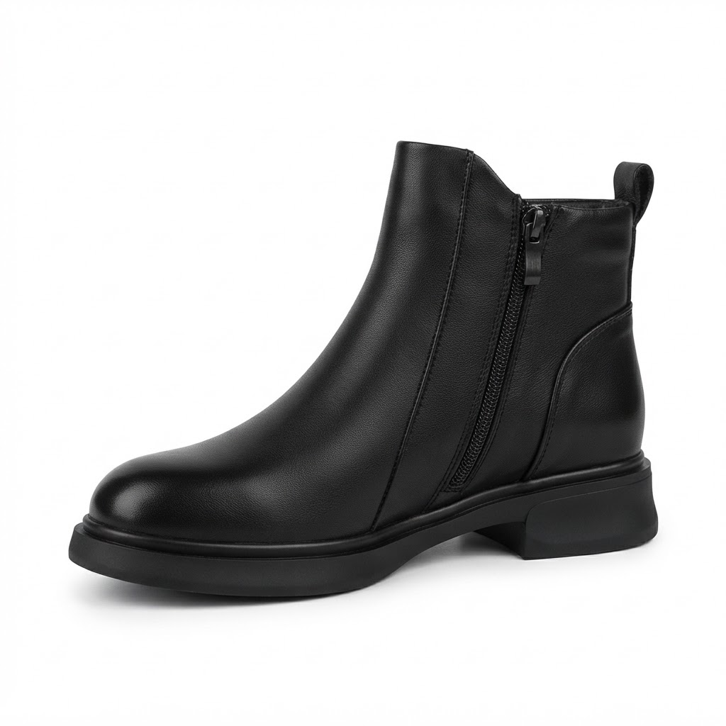 Ghete Casual Damă Formazione M5295 Negru – vedere 9