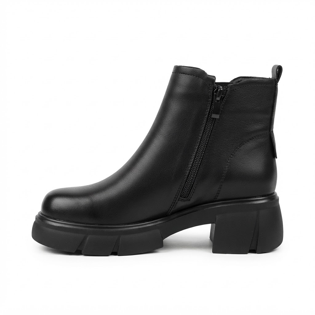 Ghete Casual Damă Formazione 9257 Negru – vedere 9