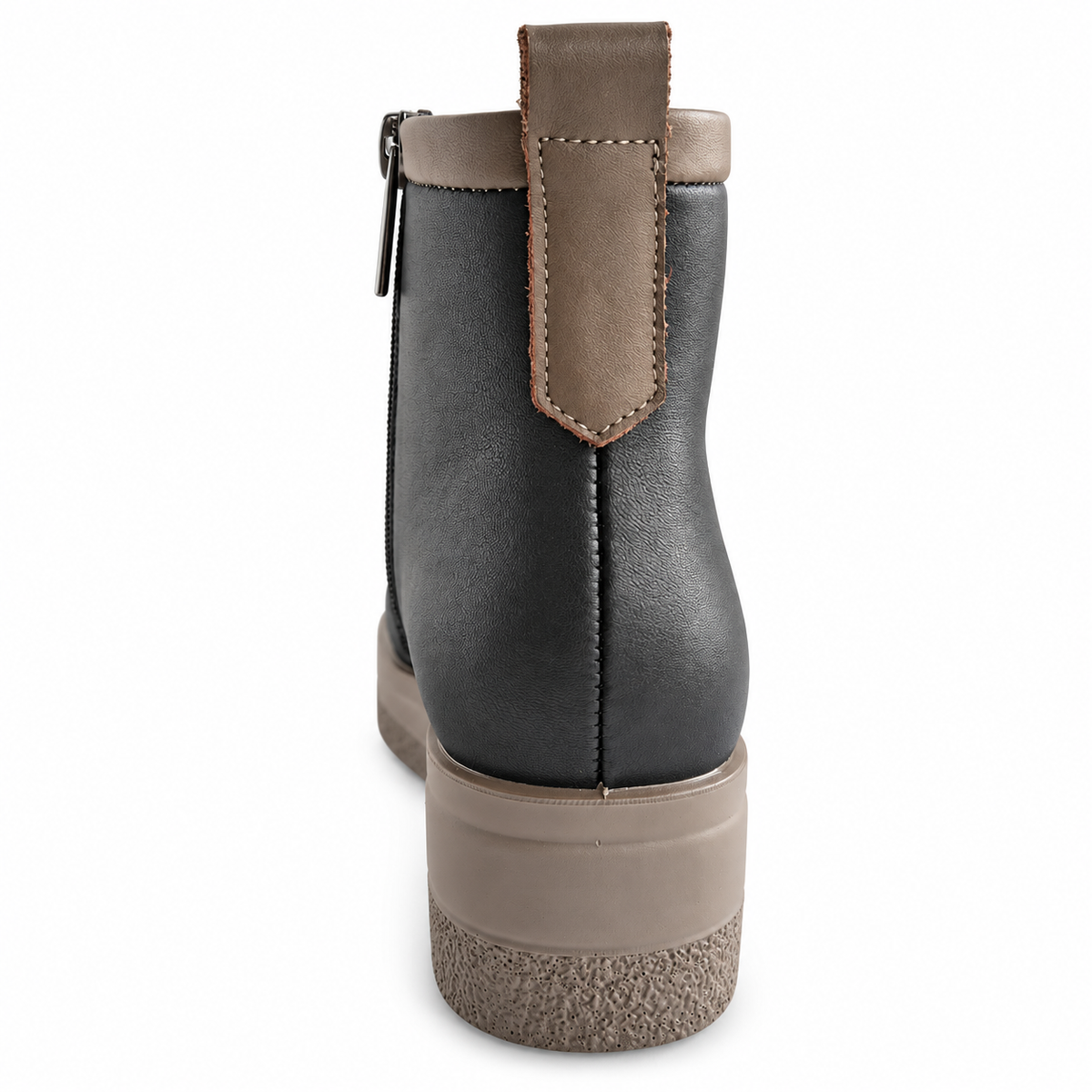 GHETE CASUAL DAMA PASS 970010A 01-N NEGRE CU GREJ - vedere 10/20