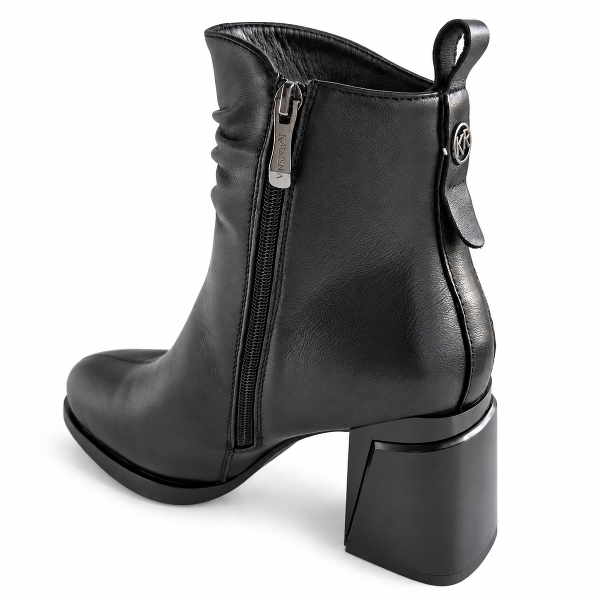 Ghete Casual Damă Karisma J890004A Negru - vedere 10/18