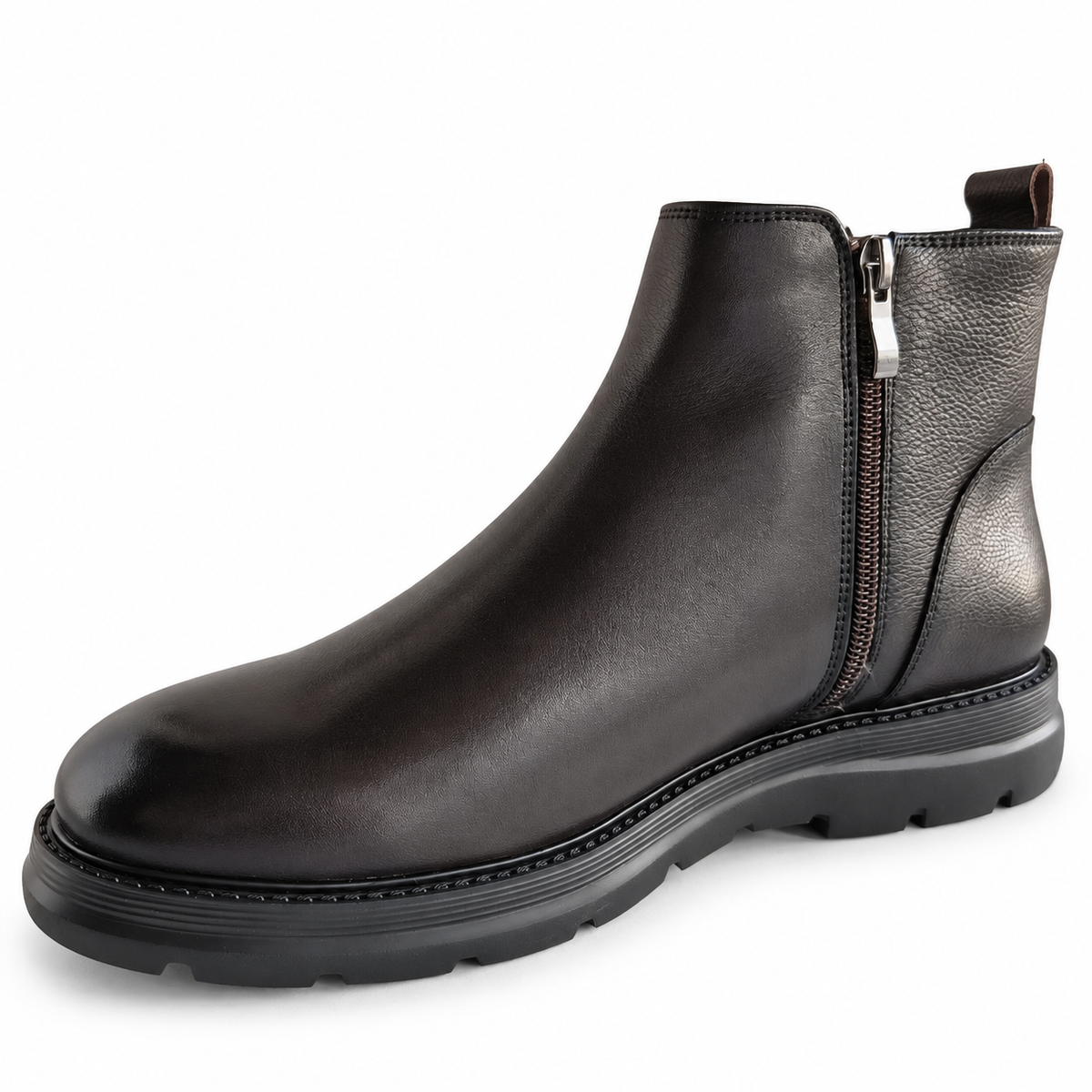 Ghete Casual Bărbați Eldemas Z190360-1 Maro – vedere 9