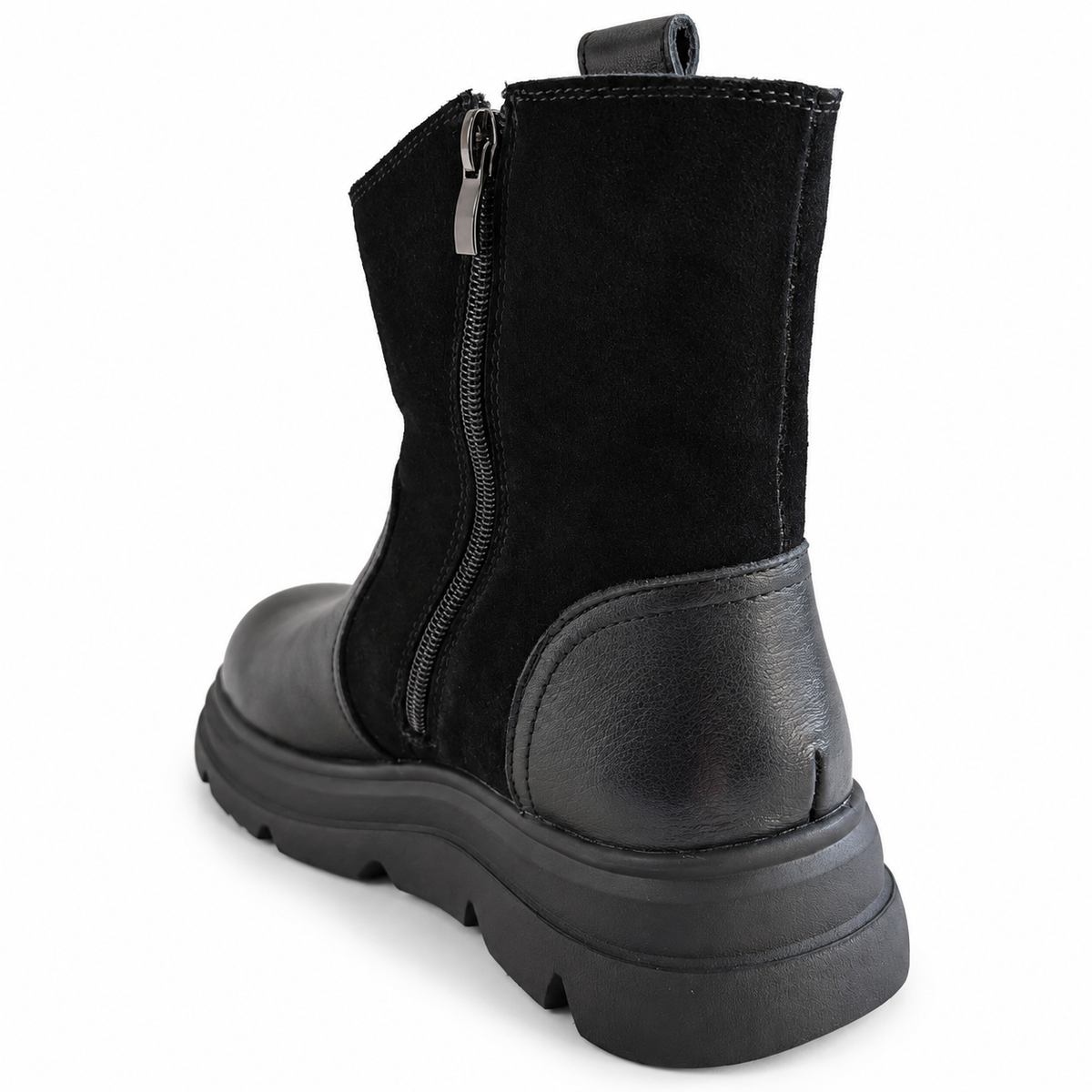 Ghete Casual Damă Formazione 99312 Negru – vedere 9