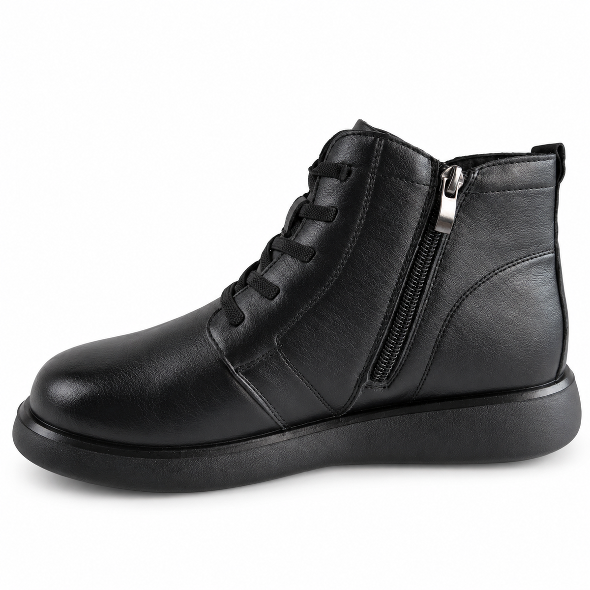 Ghete Casual Damă Formazione M8717 Negru – vedere 9