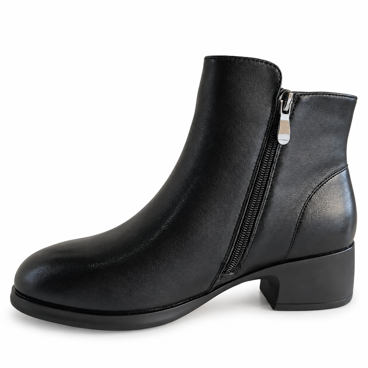 Ghete Casual Damă Formazione 26122 Negru – vedere 9