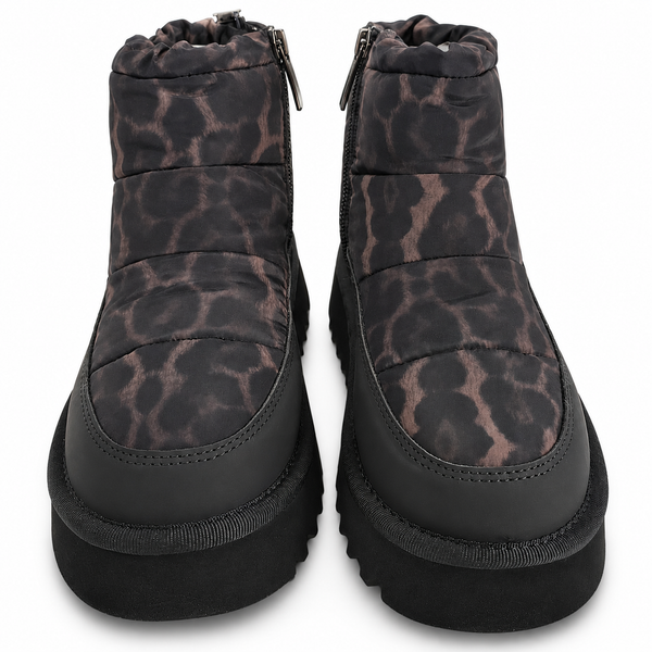 GHETE CASUAL DAMA TAMARIS 26810-45 090 NEGRE + LEOPARD - vedere 5/6