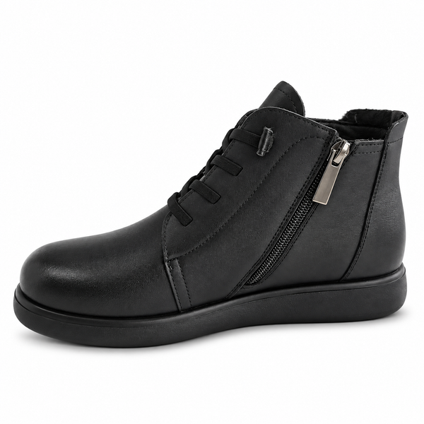 Ghete Casual Damă Pass 970016A 01-N Negre - vedere 3/6