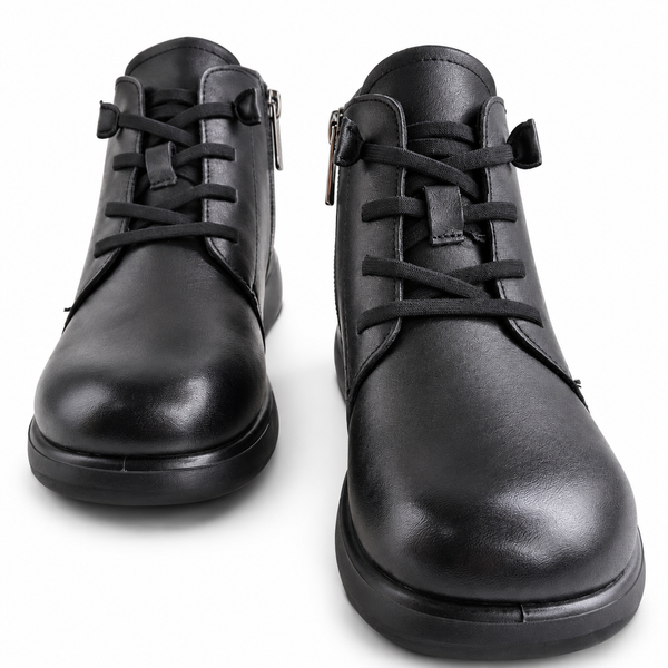 Ghete Casual Damă Pass 970016A 01-N Negre - vedere 5/6
