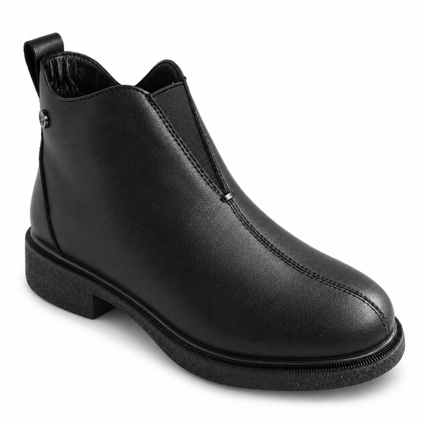 Ghete Casual Damă Pass 570009D 01-N Negre - vedere 3/18
