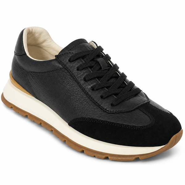 Pantofi Casual Bărbați Franco Gerardo 8813 Negru – Piele Naturală - vedere 2/6