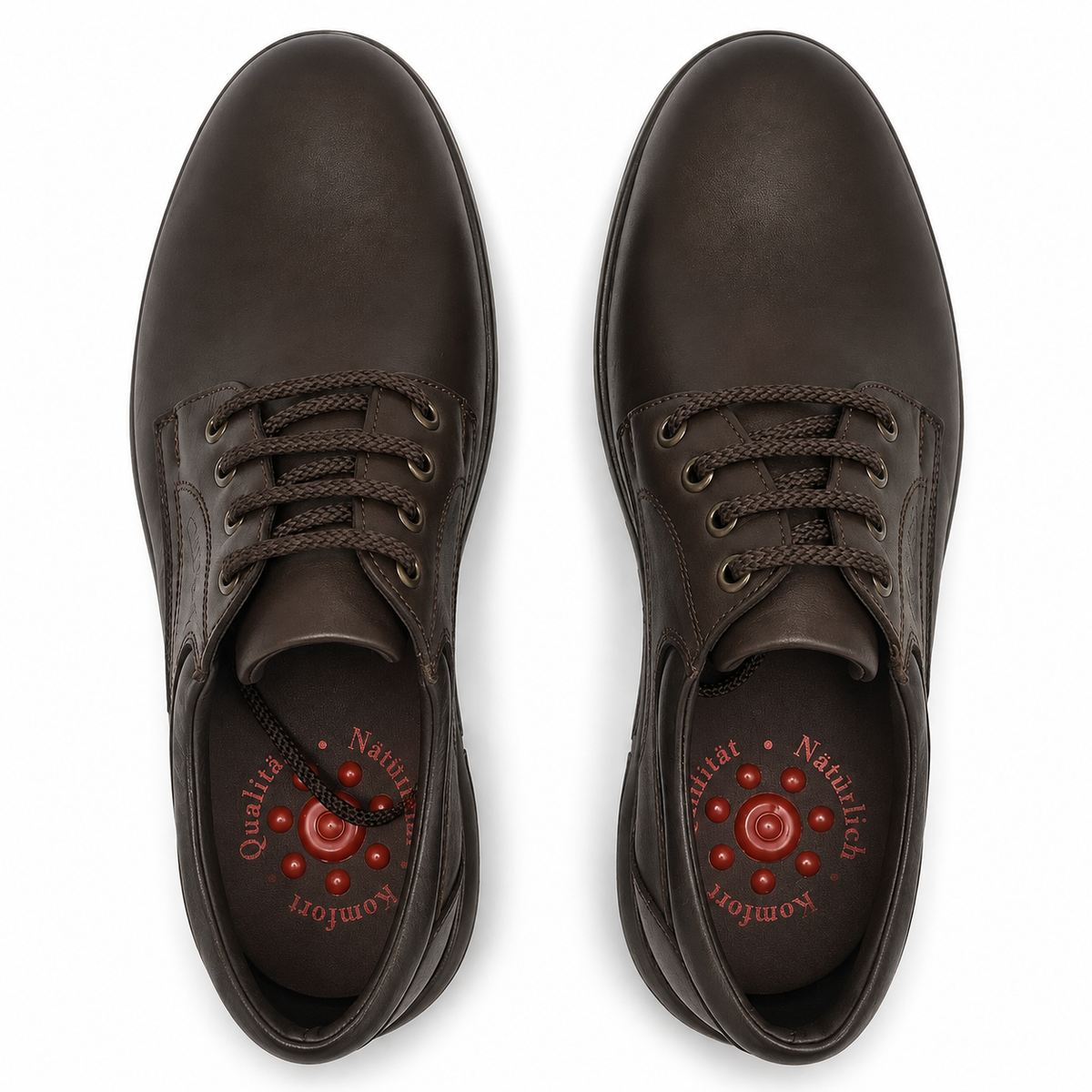 Pantofi Casual Bărbați Otter OT555 C4-N Maro Închis – Piele Naturală - vedere 4/6