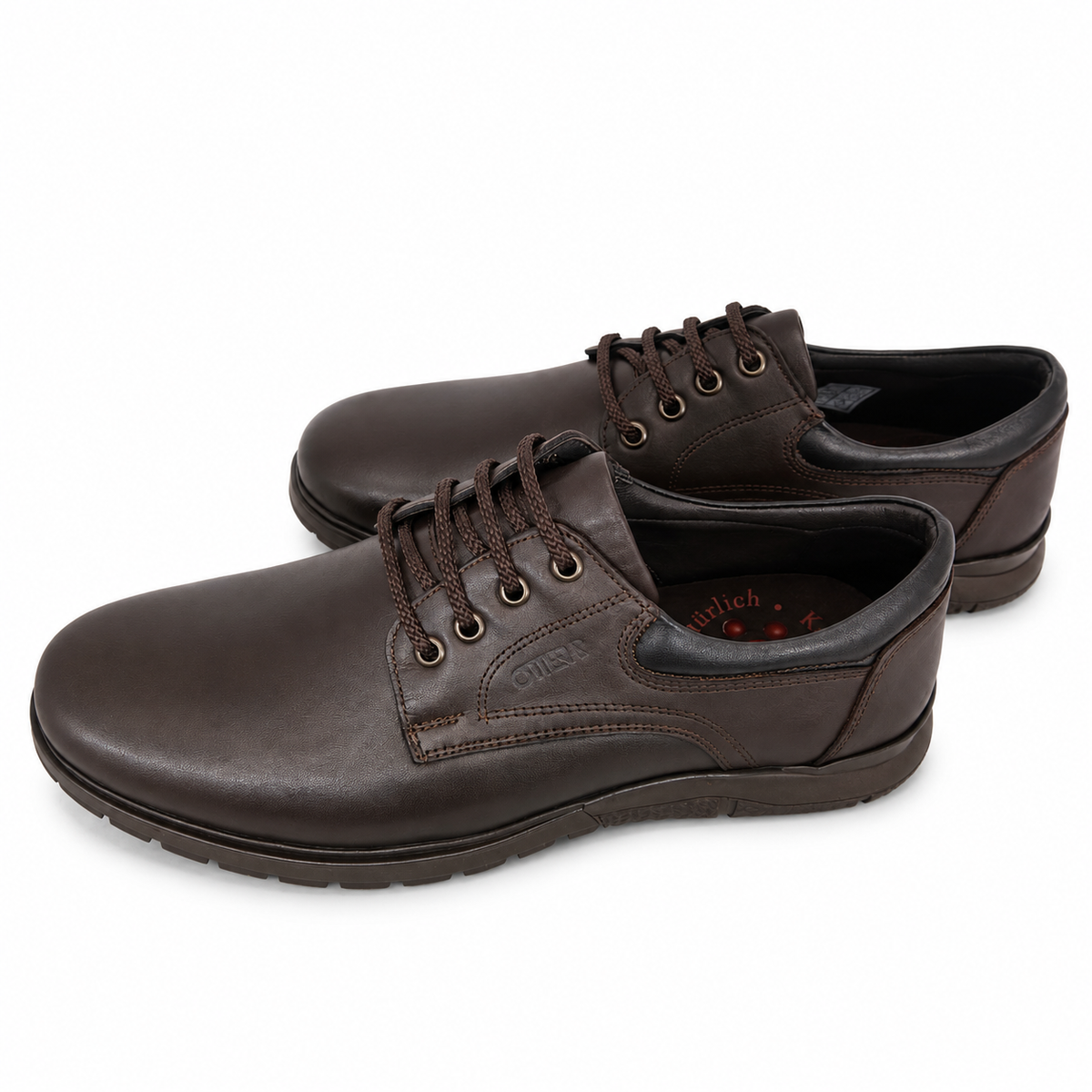 Pantofi Casual Bărbați Otter OT555 C4-N Maro Închis – Piele Naturală - vedere 5/6