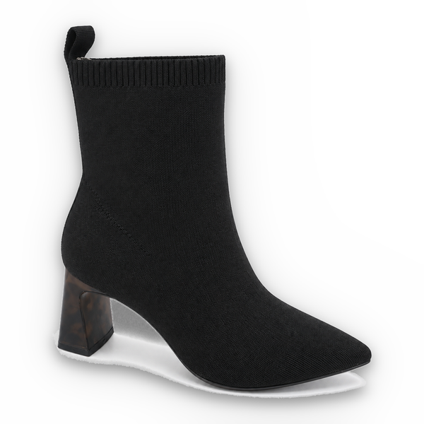 Ghete Elegante Damă Tamaris 25328-47 001 Negru – Textil Elastic - vedere 6