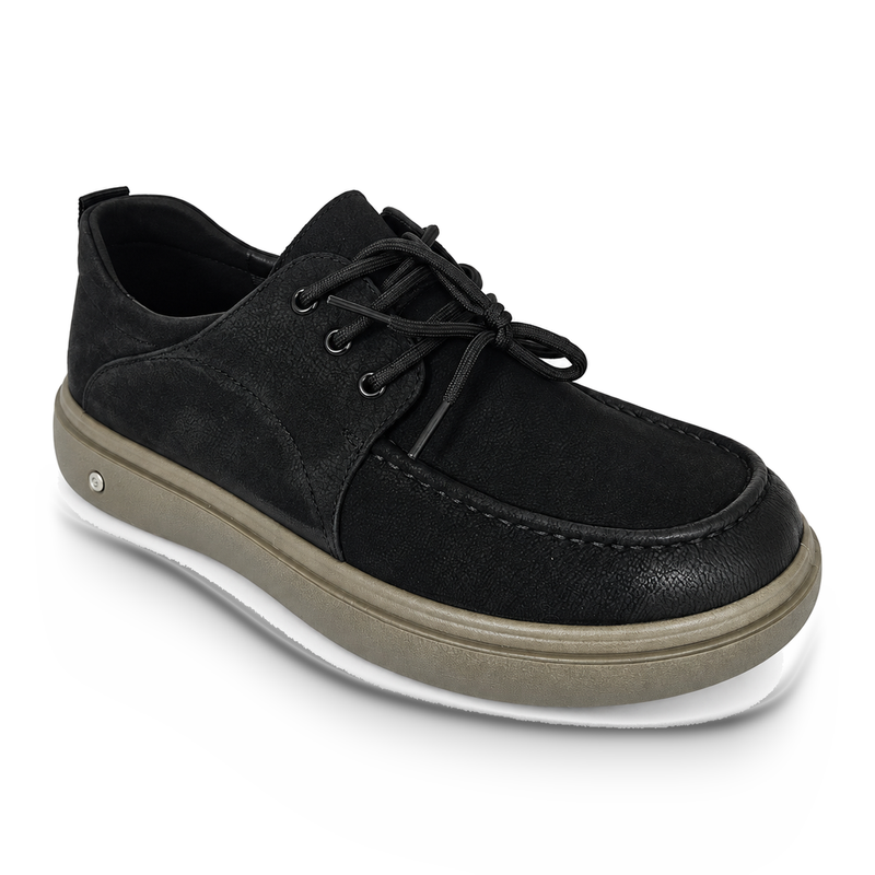 Pantofi Casual Bărbați MELS S22701 Negru – Piele Naturală - vedere 1
