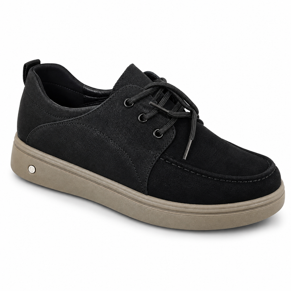Pantofi Casual Bărbați MELS S22701 Negru – Piele Naturală - vedere 2