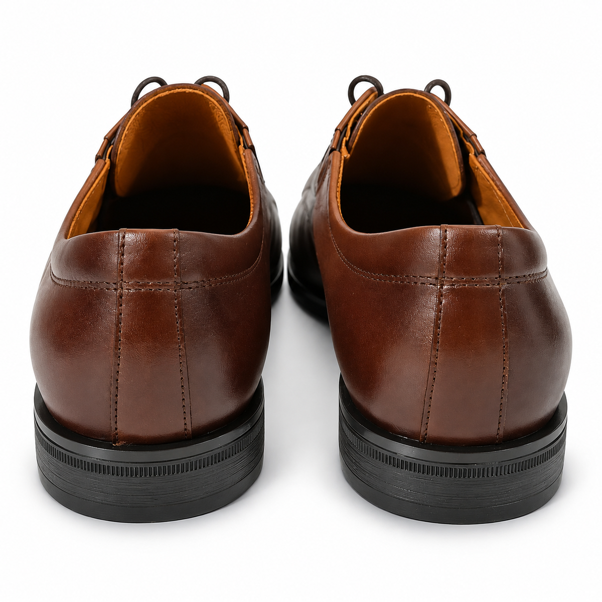 Pantofi Eleganți Bărbați CONHPOL 6757-1256-00S02 Maro – Piele Naturală - vedere 4/6