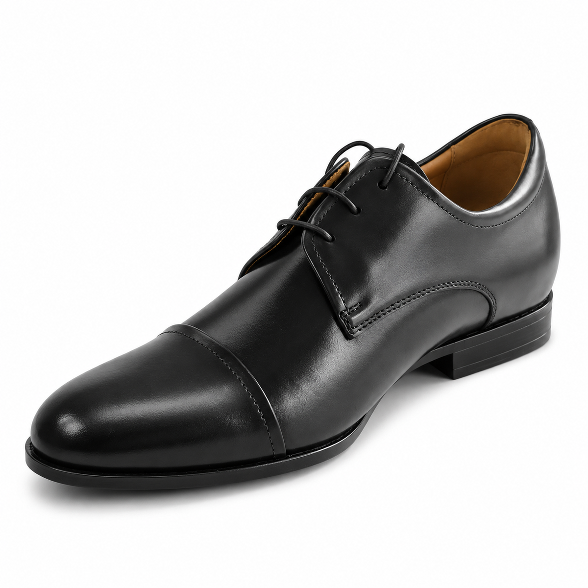 Pantofi Eleganți Bărbați CONHPOL 9585-0017-00P28 Negru – Piele Naturală - vedere 3/6
