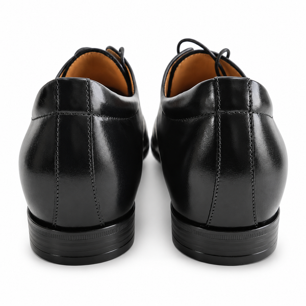 Pantofi Eleganți Bărbați CONHPOL 9585-0017-00P28 Negru – Piele Naturală - vedere 4/6