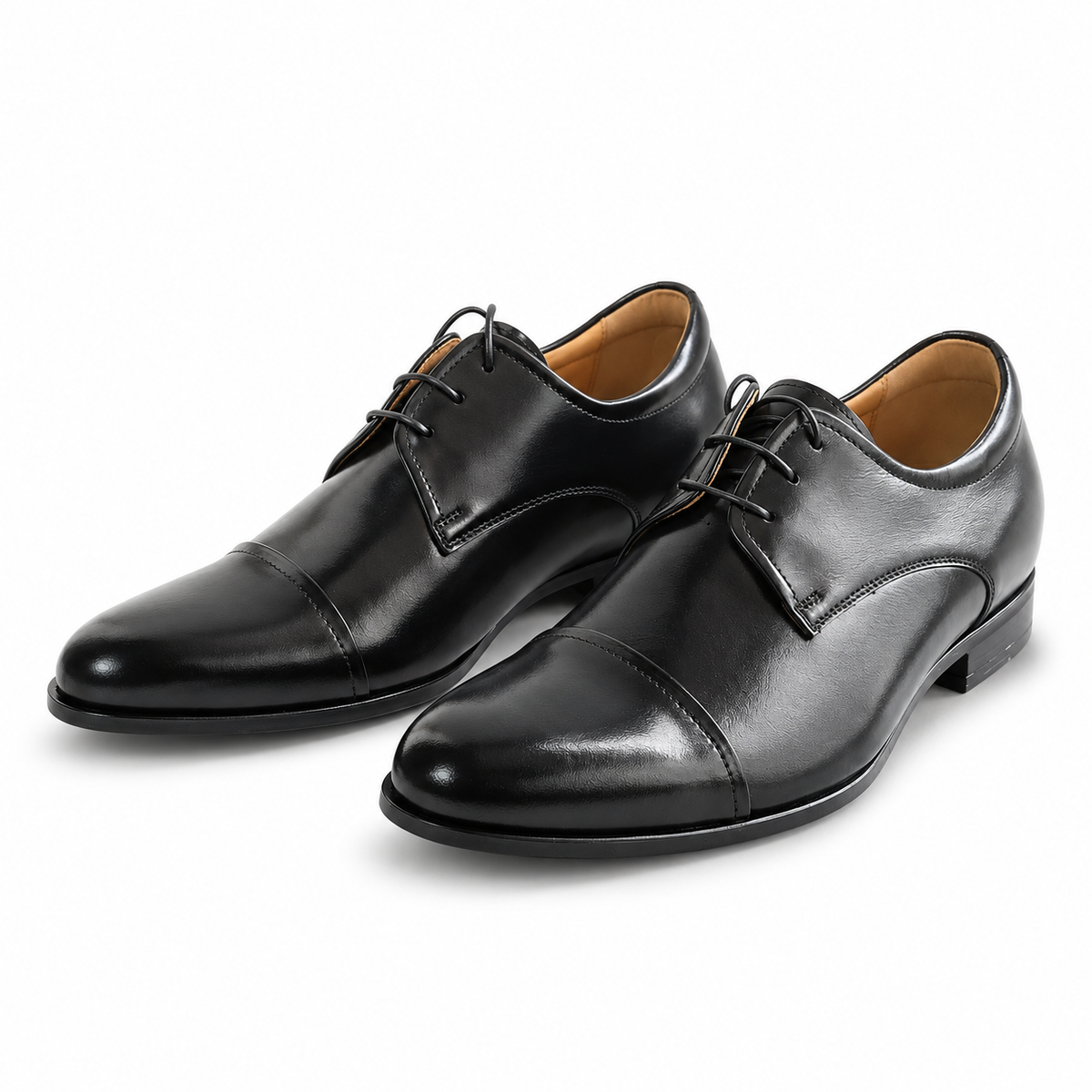 Pantofi Eleganți Bărbați CONHPOL 9585-0017-00P28 Negru – Piele Naturală - vedere 6/6