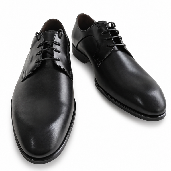 Pantofi Eleganți Bărbați CONHPOL B417-0017-L3P34 Negru – Piele Naturală - vedere 4/6