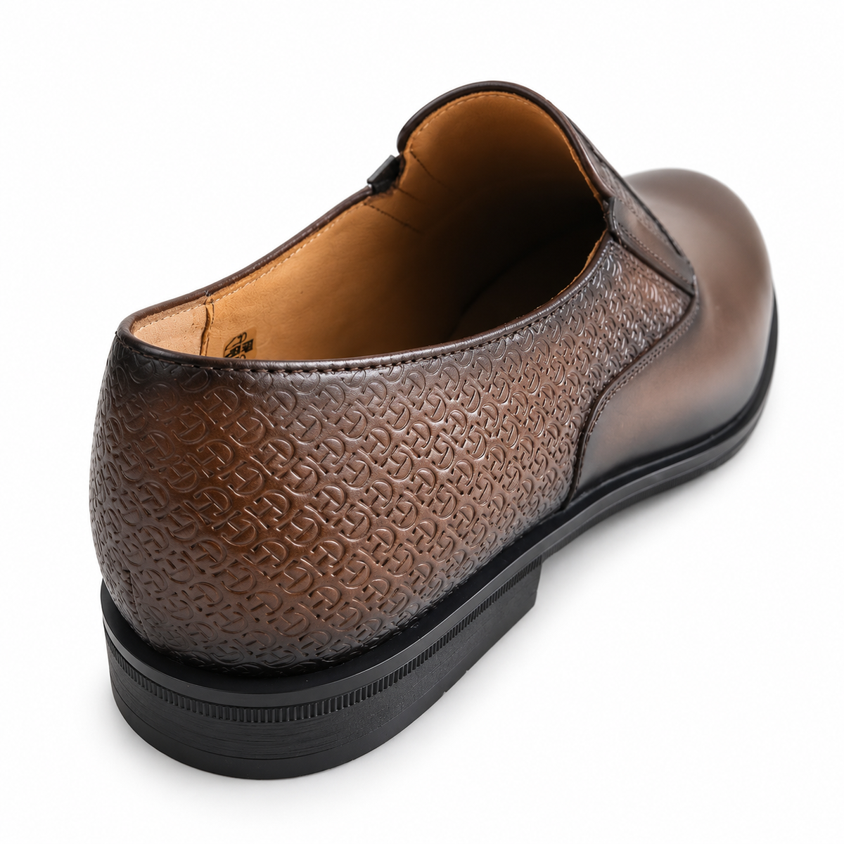 Pantofi Eleganți Bărbați CONHPOL 8220-2108-G2P28 Maro – Piele Naturală - vedere 4/6