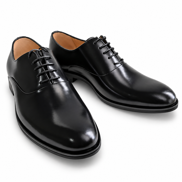 Pantofi Eleganți Bărbați CONHPOL B346-0017-00P28 Negru – Piele Naturală - vedere 4/6