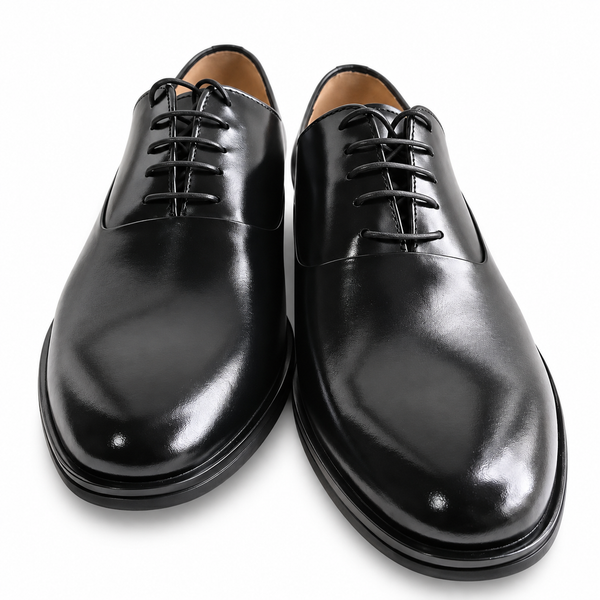 Pantofi Eleganți Bărbați CONHPOL B346-0017-00P28 Negru – Piele Naturală - vedere 5/6