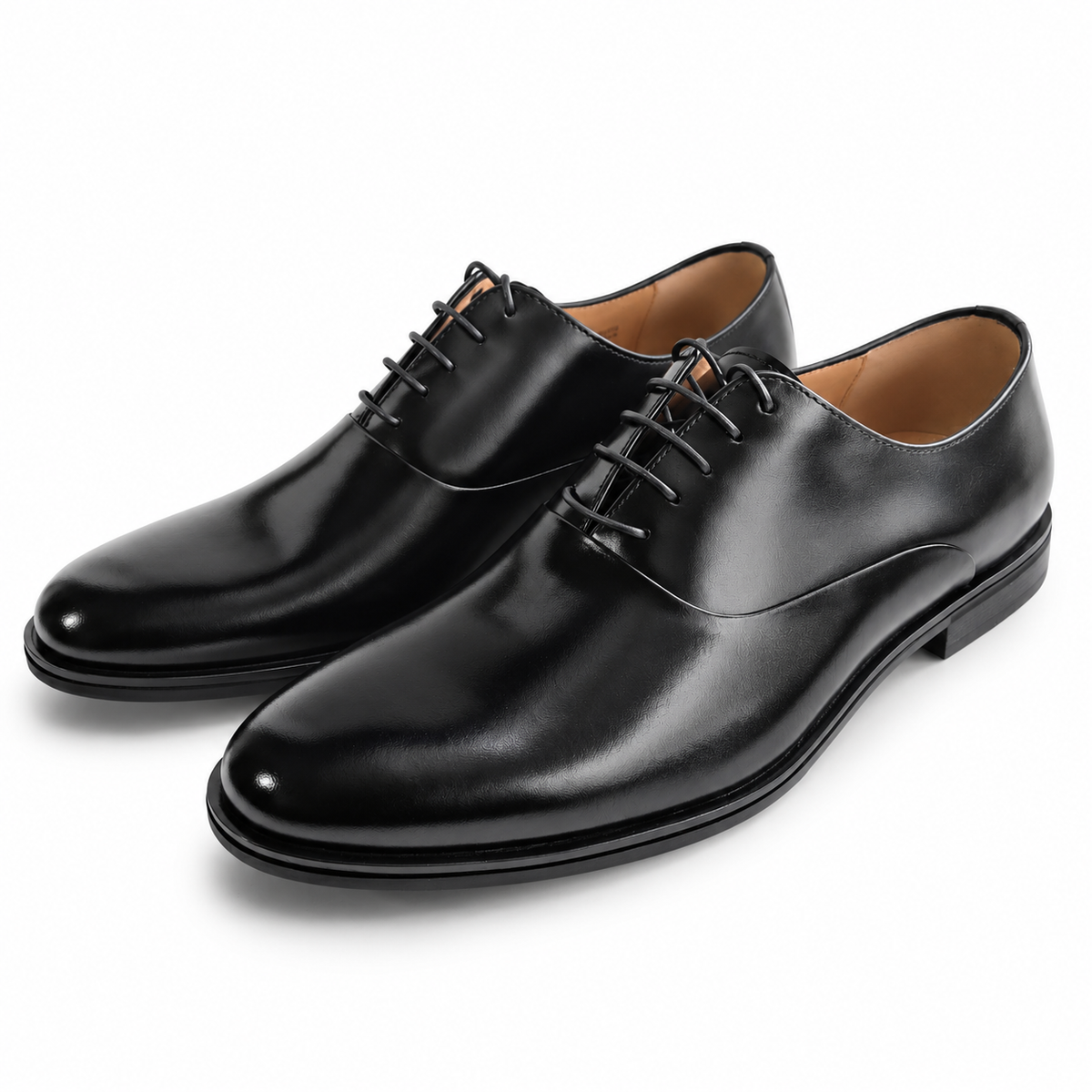 Pantofi Eleganți Bărbați CONHPOL B346-0017-00P28 Negru – Piele Naturală - vedere 6/6