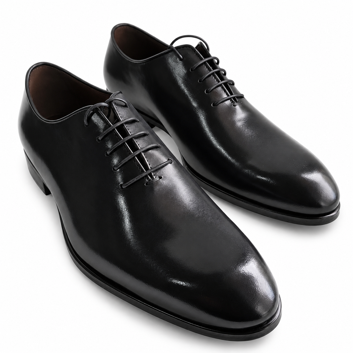 Pantofi Eleganți Bărbați CONHPOL A946-0017-00P34 Negru – Piele Naturală - vedere 4/6