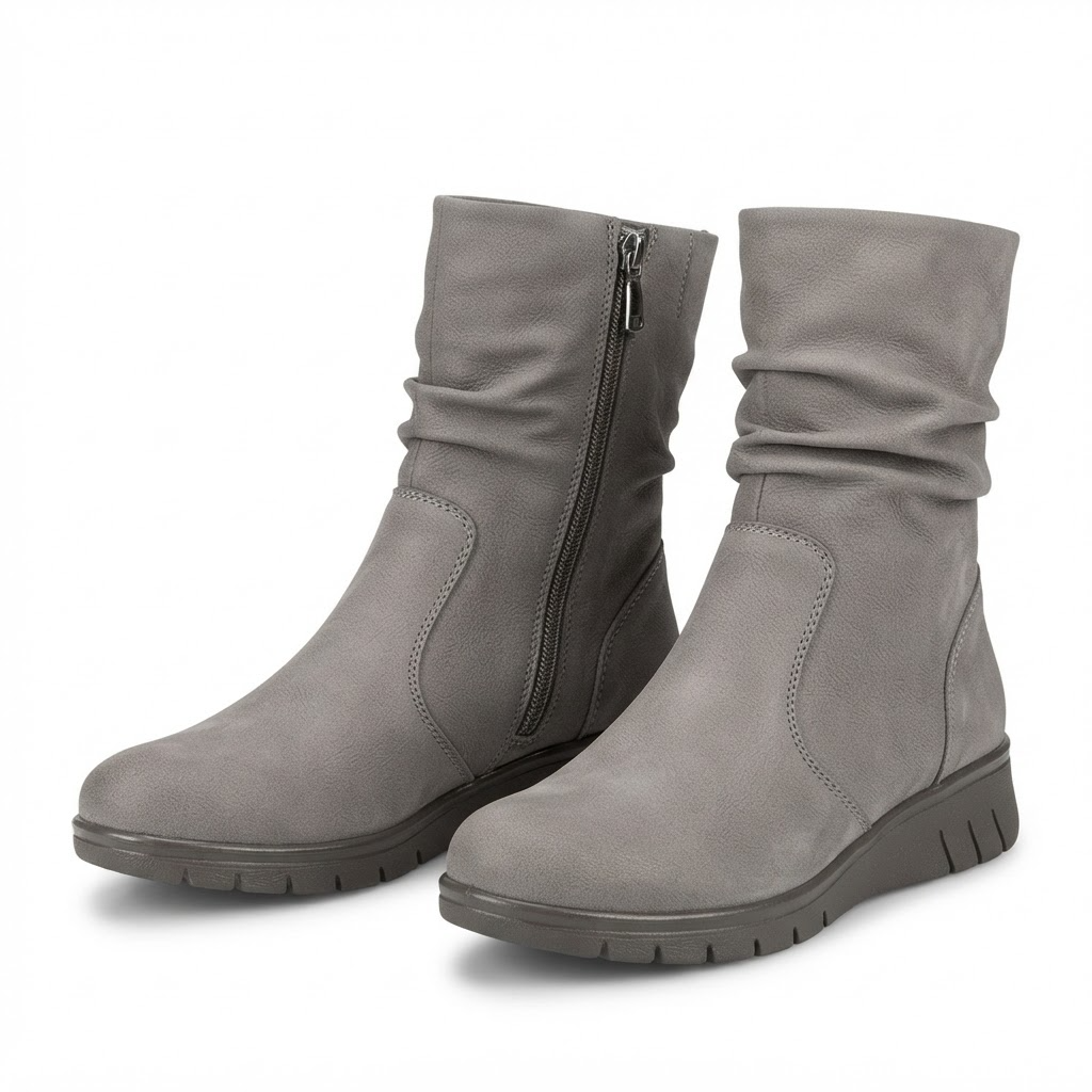 Ghete Casual Damă Caprice 26455-45 334 Taupe Nubuc – Piele Naturală – vedere 10