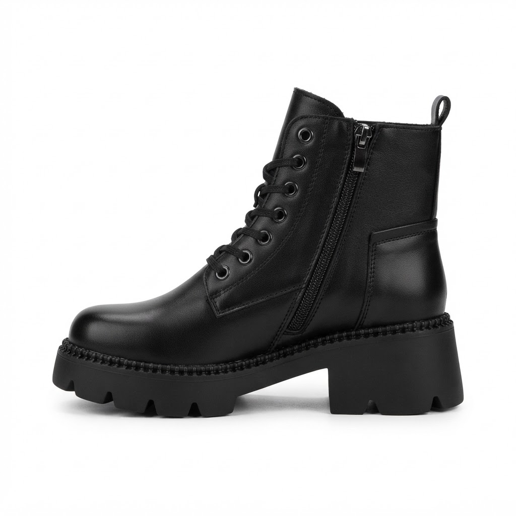 Ghete Casual Damă Formazione 8099 Negru – vedere 10