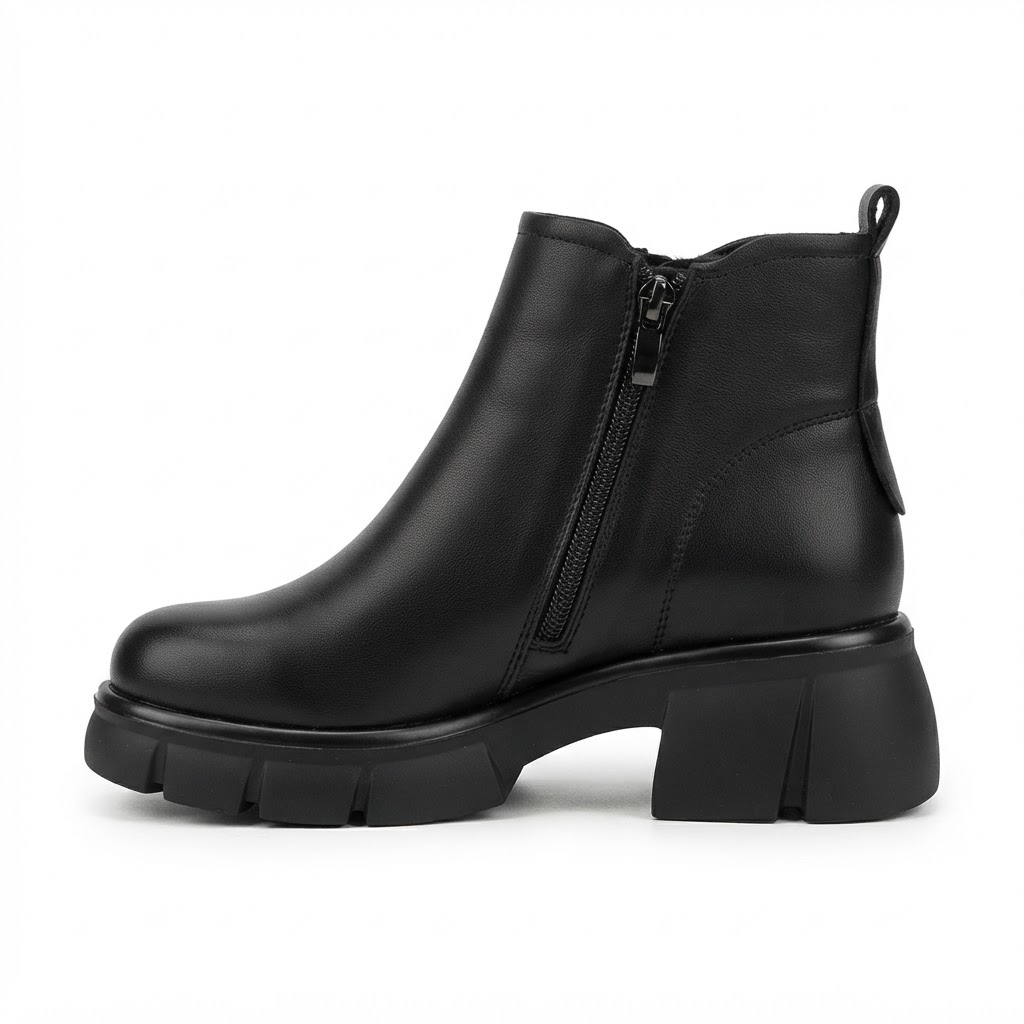 Ghete Casual Damă Formazione 9257 Negru – vedere 10