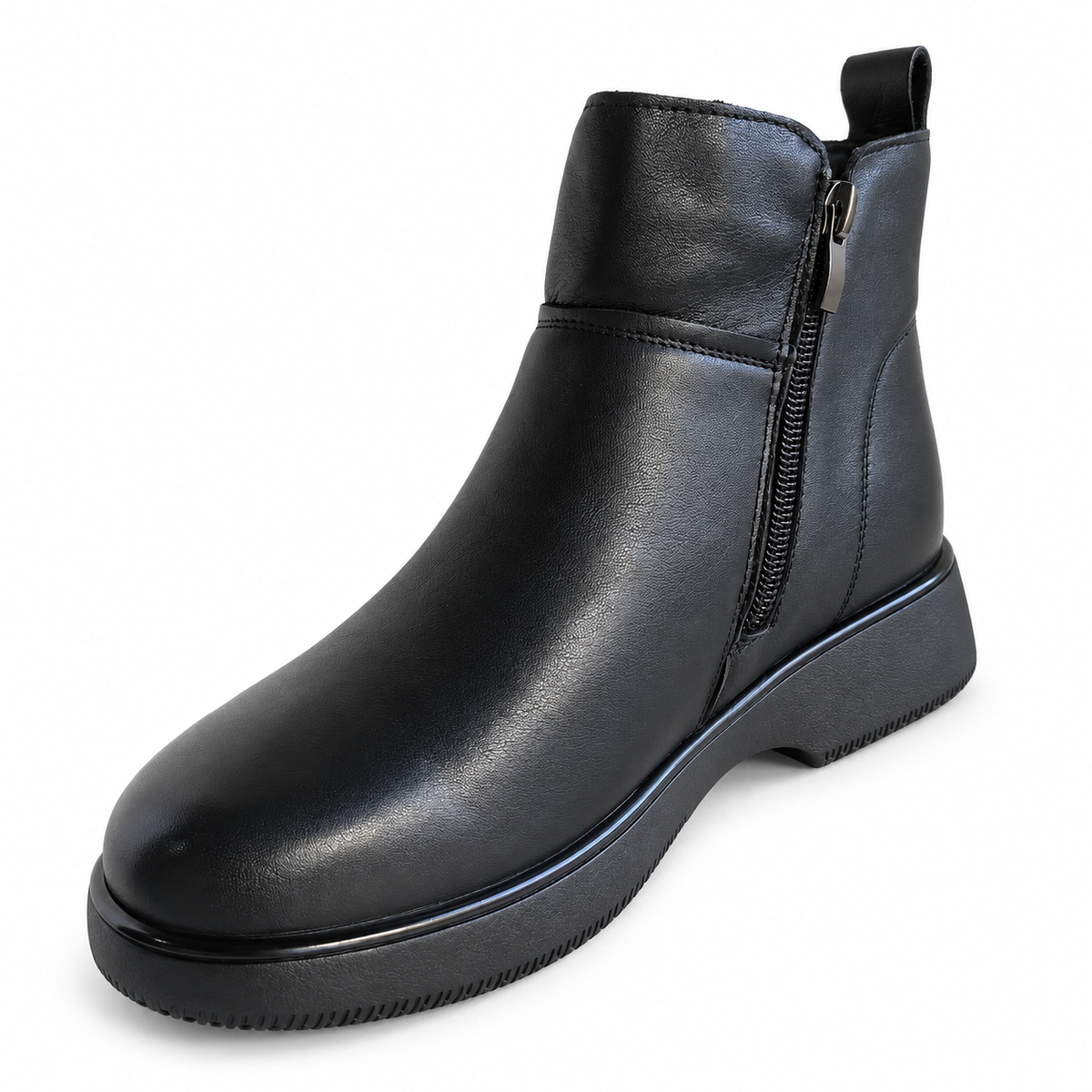 Ghete Casual Damă Formazione A8887 Negru - vedere 11/32