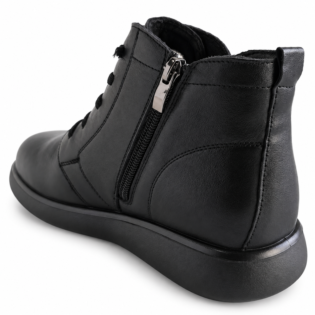 Ghete Casual Damă Formazione M8717 Negru – vedere 10