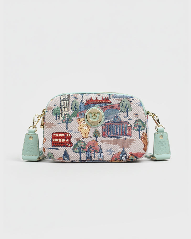 GEANTA DAMA HENNEY BEAR H-1171 LONDON BRIDGE