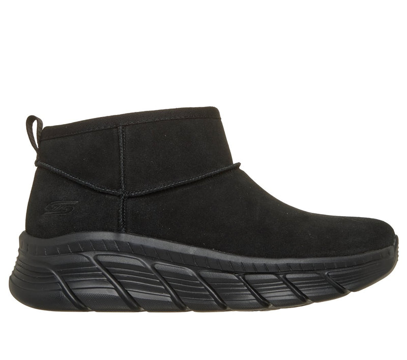Ghete Sport Damă Skechers 117390 Negru – Piele Ecologică