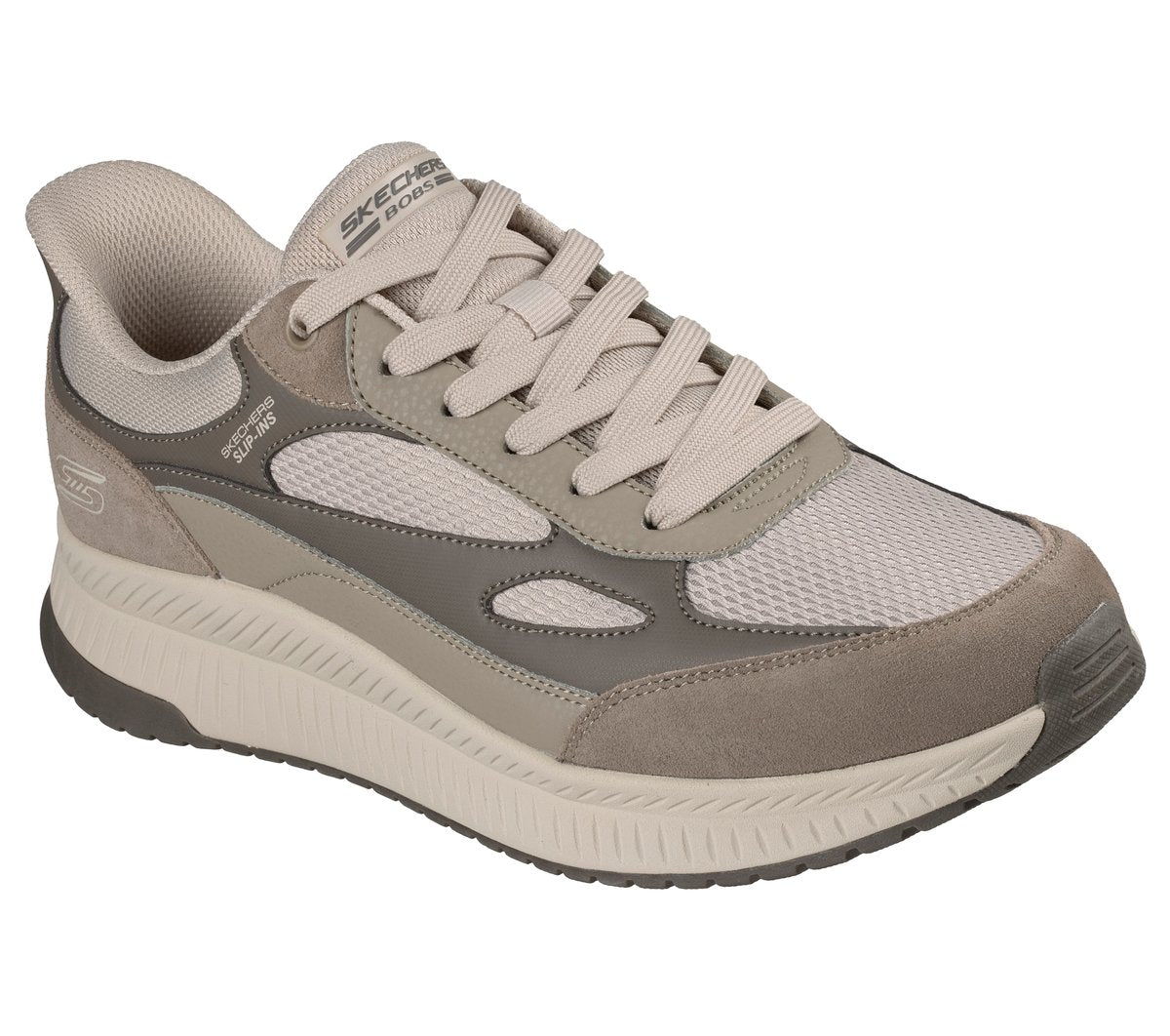 Pantofi Sport Bărbați Skechers 118412 Taupe/Multicolor - imagine 2