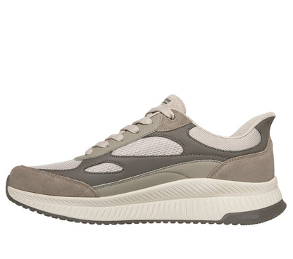 Pantofi Sport Bărbați Skechers 118412 Taupe/Multicolor - imagine 3