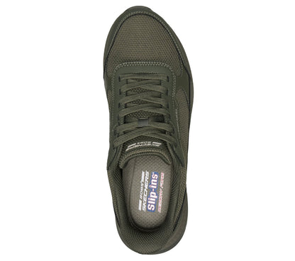 Pantofi Sport Bărbați Skechers 118416 Olive - imagine 4