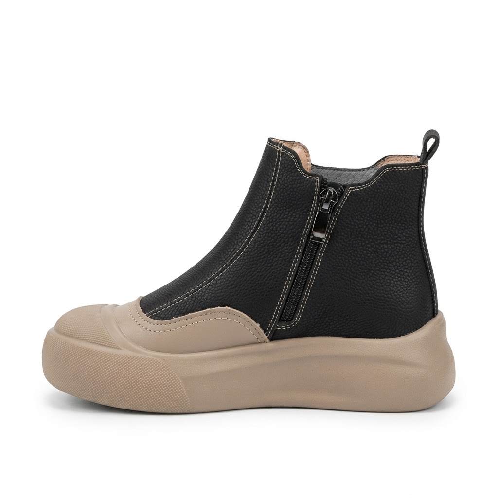Ghete Casual Damă Franco Gerardo X5019 Negru – vedere 11